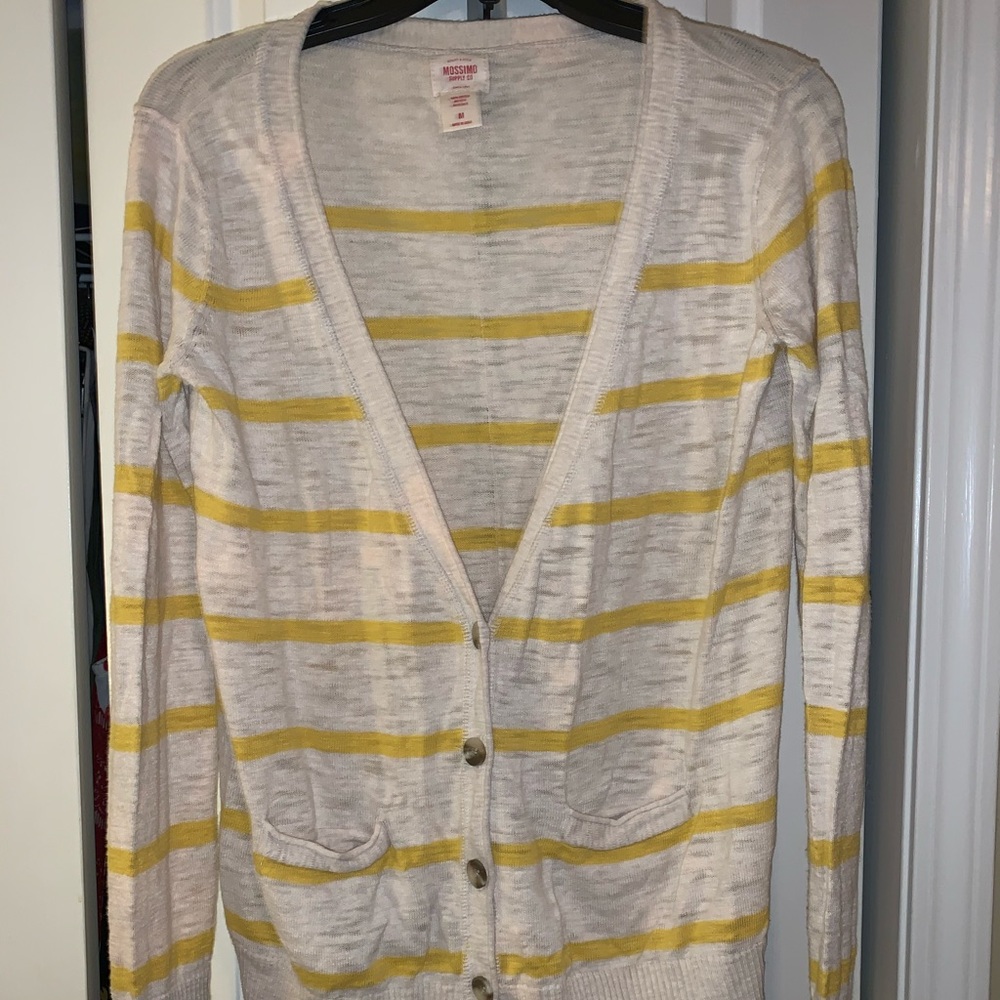 Striped cardigan